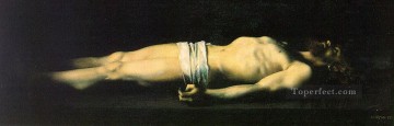 Classic Nude Painting - Jesus at the Tomb nude Jean Jacques Henner